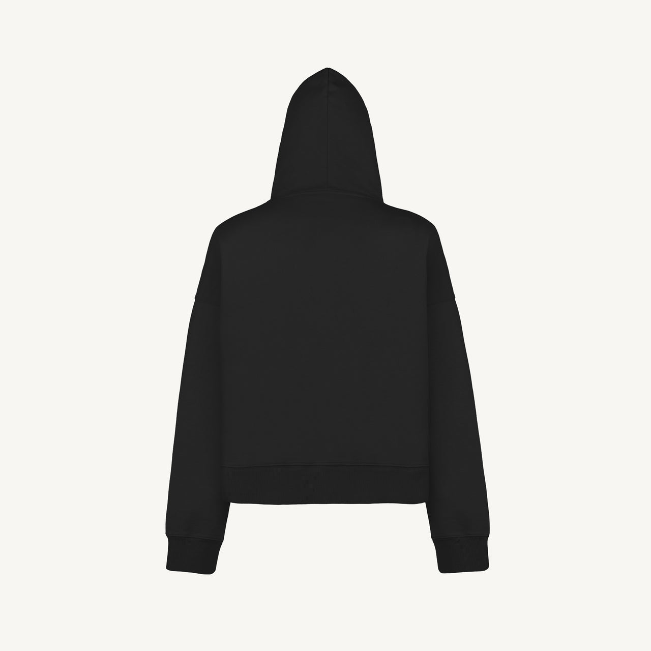 Hoodie — Black back